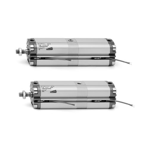 Cilindro multiposición - 31 series - CAMOZZI AUTOMATION - neumático / de pistón magnético / de doble efecto