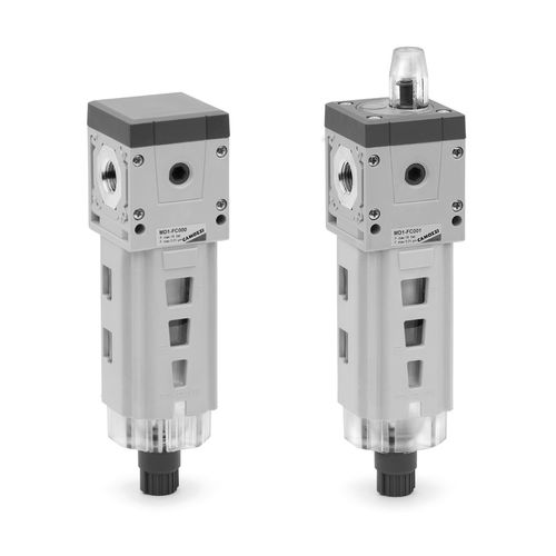 Filtro de aire comprimido - MD series - CAMOZZI AUTOMATION - de cartucho / coalescente / de poliamida