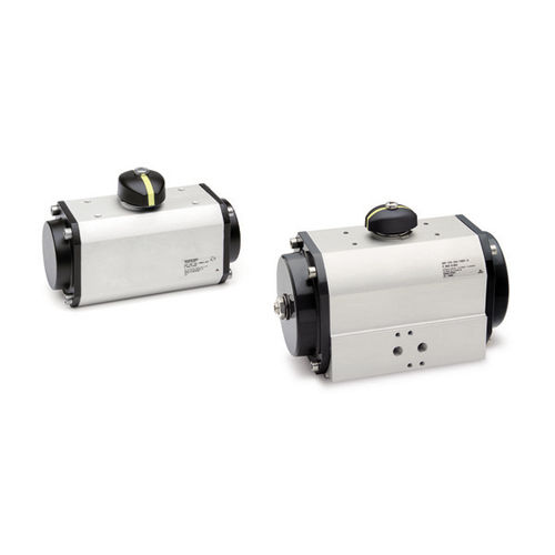 Actuador para válvula neumático - ARP series - CAMOZZI AUTOMATION - 90° / de piñón cremallera / de doble efecto