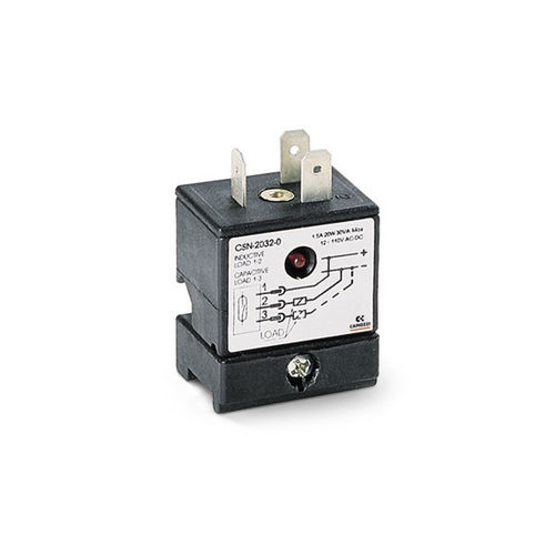 Interruptor de proximidad para cilindro neumático - CSN series - CAMOZZI AUTOMATION - reed / rectangular / de plástico