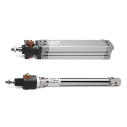 Bloqueador de varilla montado en gato neumático - RL series - CAMOZZI AUTOMATION - neumático / anodizado / de aluminio