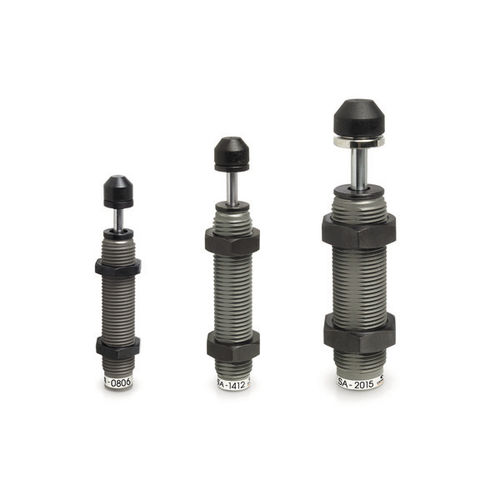 Amortiguador de choque - SA series - CAMOZZI AUTOMATION - hidráulico / de acero / autocompensante