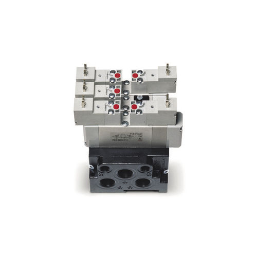 Distribuidor neumático de cajón - 7 series - CAMOZZI AUTOMATION - accionado neumáticamente / con control eléctrico / de 5/2 vías