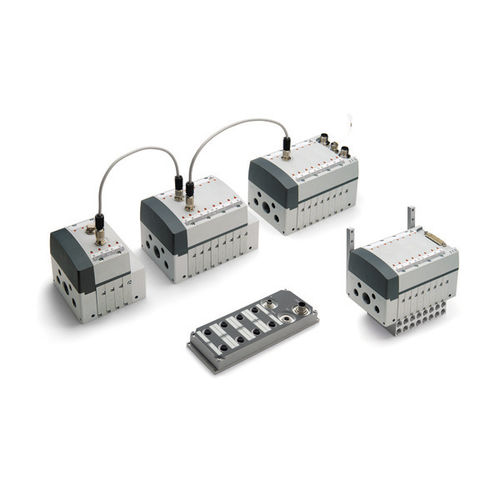 Islote de distribución de cajón - Y series - CAMOZZI AUTOMATION - accionado por solenoide / accionado neumáticamente / de 2/2 vías