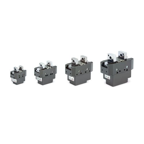 Pinza de prensión neumática - CGSP series - CAMOZZI AUTOMATION - paralela / de 2 mandíbulas / compacta