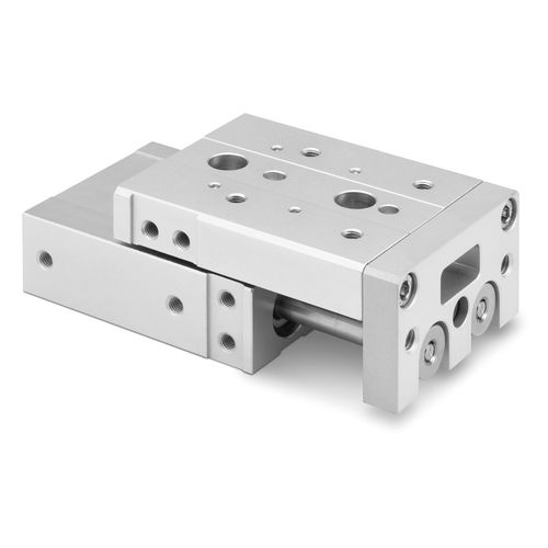 Cilindro neumático - MST series - CAMOZZI AUTOMATION - con pistón doble / de doble efecto / ISO
