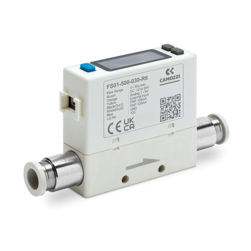 Sensor de flujo de calor de vigilancia - Series FS - CAMOZZI AUTOMATION