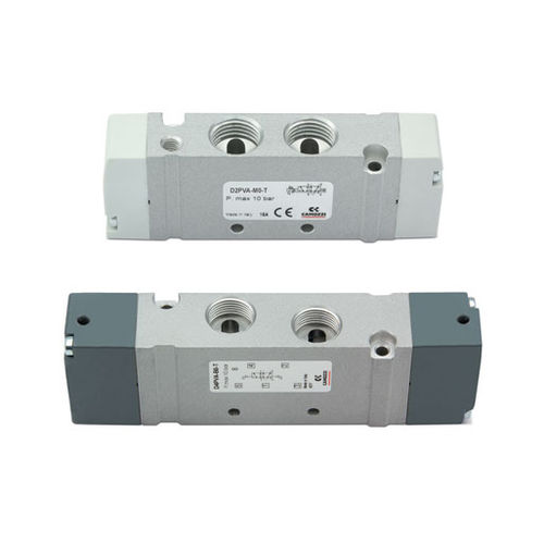 Bloque-válvula neumática - D VA - CAMOZZI AUTOMATION - de cajón / de 5/2 vías / de 3/2 vías