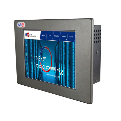 Panel PC TFT LCD - FP8084T - FabiaTech - retroiluminación LED / táctil / 8,4"