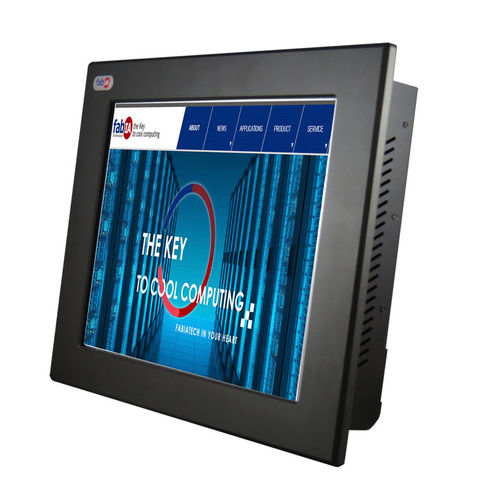 Panel PC TFT LCD - FP8153T - FabiaTech - retroiluminación LED / táctil / 15"
