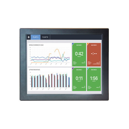 Monitor LCD - ADM-1812AP-VHB - Arista - con pantalla táctil resistiva de 5 hilos / táctil / industrial
