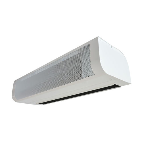 Cortina de aire ambiante - ESSENSSE NEO EC - 2VV s.r.o. - horizontal / para montaje en techo / comercial