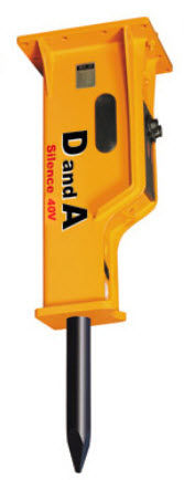 Rompe-rocas hidráulico - D&A 40V - D&A Heavy industry
