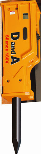 Rompe-rocas hidráulico - D&A 180V - D&A Heavy industry