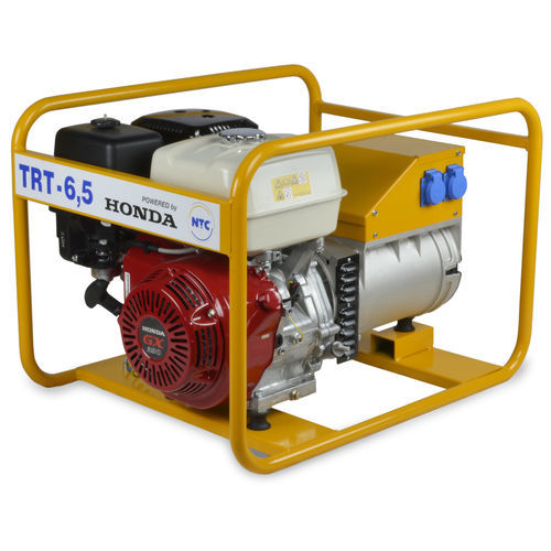 Grupo electrógeno con motor de gasolina - TRT 10 - NTC - trifásico / portátil / 50 Hz