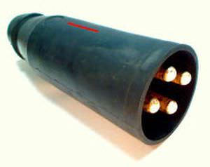 Arnés de cables eléctricos para alimentación eléctrica de avión a tierra - 240 - 416 V | Burton™ series  - Cooper Interconnect