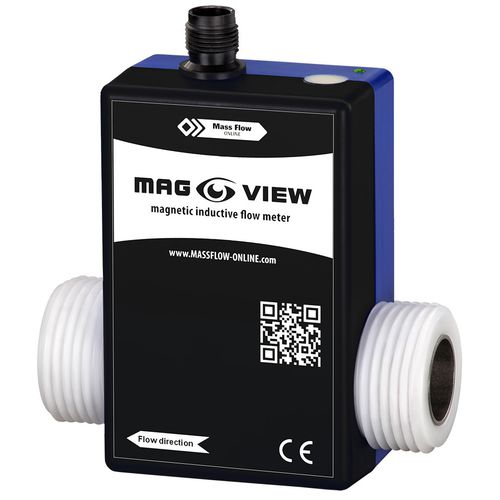Caudalímetro magnético - MVM-020-QA - Mass Flow ONLINE BV - volumétrico / para líquido / DN8 - 1/4"