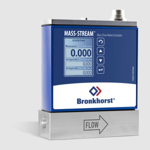 Caudalímetro térmico - MS-105 - Mass Flow ONLINE BV - másico / para gas / en línea
