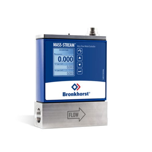 Caudalímetro térmico - MS-108 - Mass Flow ONLINE BV - másico / para gas / en línea