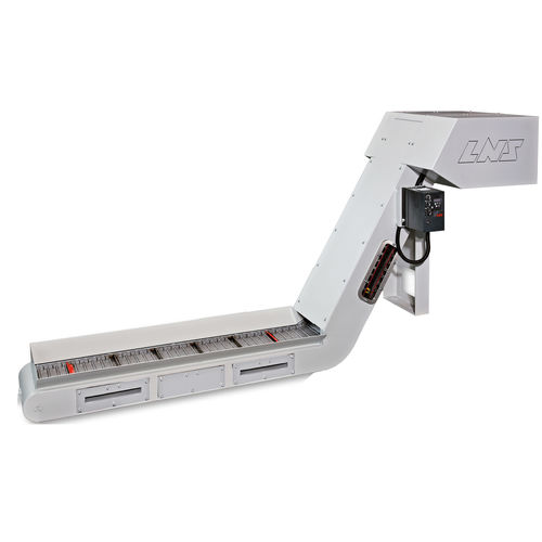 Transportador de arrastre - Turbo MH140 / 500 - LNS - con bisagra / horizontal / de transporte