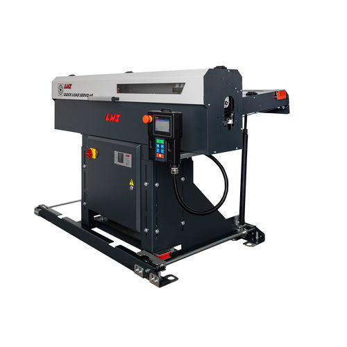 Cargador de barras para barras redondas - QUICK LOAD SERVO 65 - LNS - para barras cortas / para torno CNC / automático