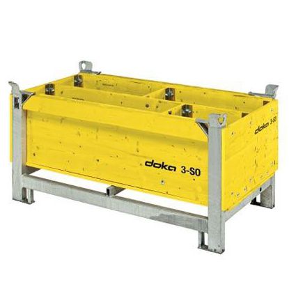 Cajón de aluminio - DOKA - de transporte / de manipulación / para almacenamiento