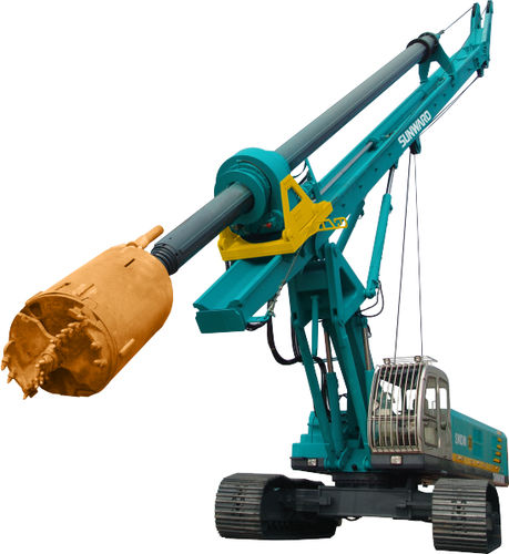 Perforadora con barrena continua - max. 34.3 MPa, 16 t | SWDM04 - SUNWARD INTELLIGENT EQUIPMENT CO.,LTD. - con orugas / rotativa / hidráulica