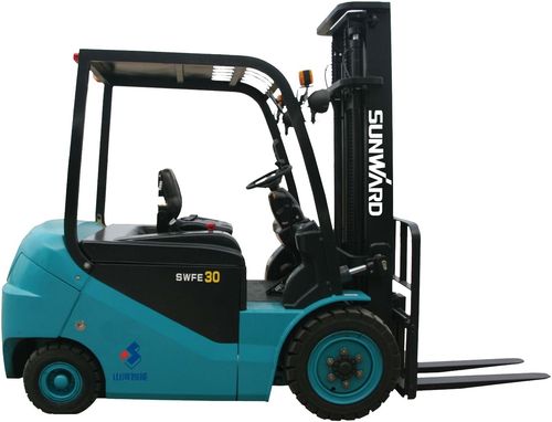 Carretilla elevadora eléctrica - 1 500 kg | SWFE15AC-4F1 - SUNWARD INTELLIGENT EQUIPMENT CO.,LTD. - con operador sentado / de manipulación / con 4 ruedas