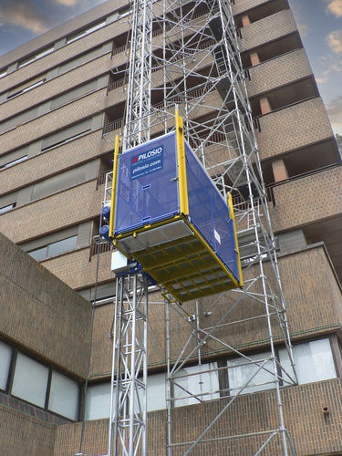 Ascensor eléctrico - ESP 1500 - PILOSIO - industrial / con plataforma