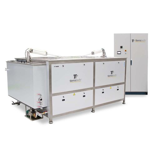 Máquina de limpieza de inmersión - TT-8000 - TIERRATECH - automática / industrial / de gran capacidad