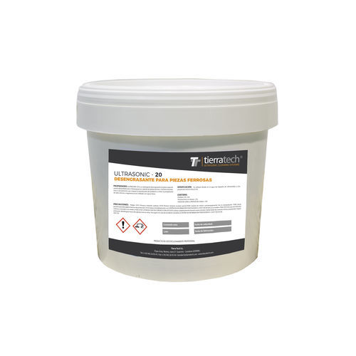 Detergente / desengrasante para acero - Ultrasonic - 20 - TIERRATECH - de alta eficacia