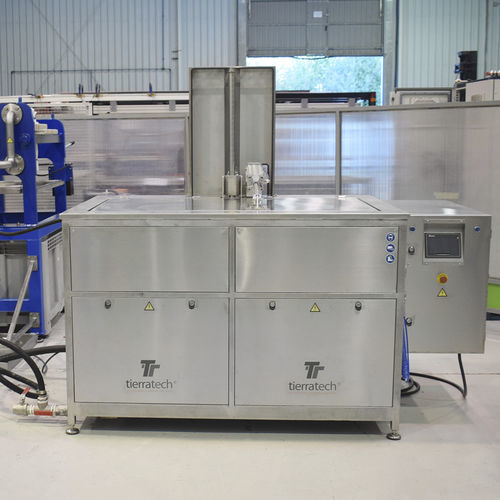 Máquina de limpieza por ultrasonidos - 264 Ga - TIERRATECH - de cintas / a medida / de un solo baño