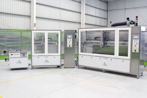 Máquina de limpieza por ultrasonidos - 18 Ga - TIERRATECH - automática / para la industria farmacéutica / a medida