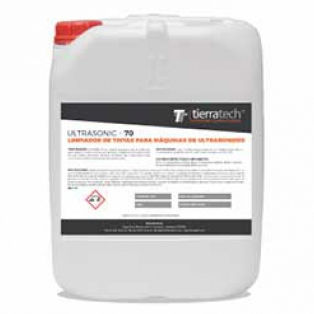 Detergente / desengrasante para tinta - Ultrasonic - 70 - TIERRATECH - a base de solvente / a base de agua / de limpieza