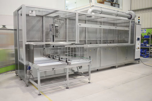 Máquina de limpieza por ultrasonidos - TT-3x150 - TIERRATECH - automática / para la industria agroalimentaria / para la industria farmacéutica