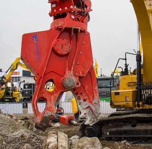 Cizalla de demolición hidráulica - Quick-Cut - WIMMER Hartstahl GmbH & Co KG - para maquinaria de construcción