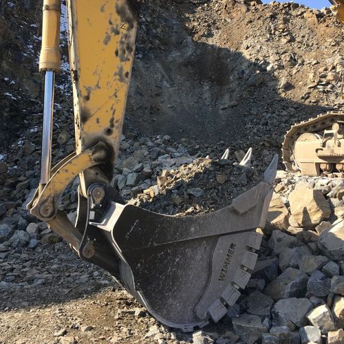 Cuchara con dientes estándar - XHD - WIMMER Hartstahl GmbH & Co KG - para excavadora