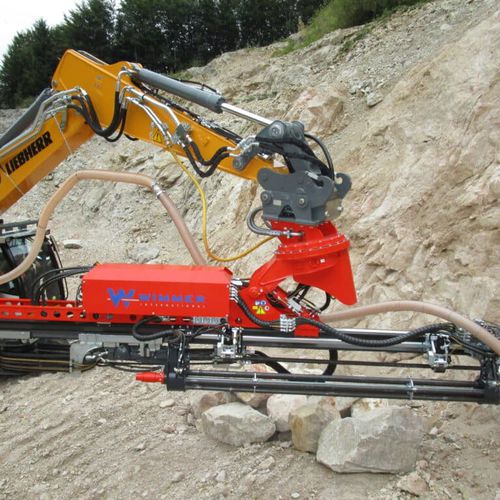 Accesorio de horadar para excavadora - AB 4600 T series - WIMMER Hartstahl GmbH & Co KG