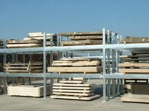 Sistema de estanterías uso exterior - 800 - 4 000 kg - duwic - para cargas pesadas / con paleta / para producto de gran tamaño