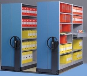 Sistema de estanterías de oficina - duwic - móvil / para archivo