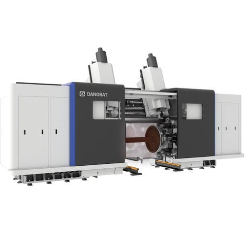 Centro de torneado CNC - DP series - DANOBATGROUP - para perfilado de ruedas de tren / de gran capacidad