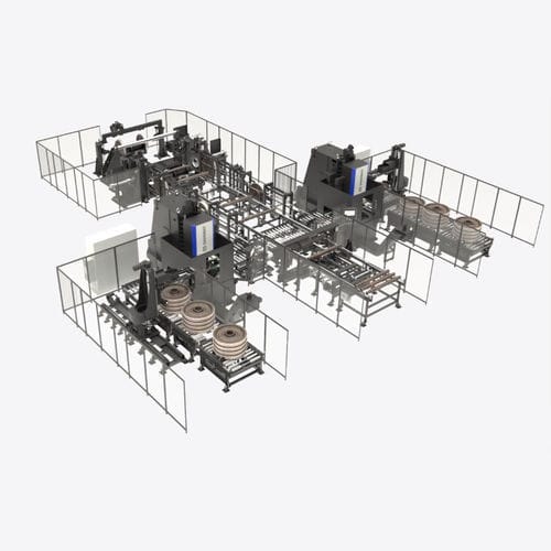 Línea de producción de piezas metálicas - BMC - DANOBATGROUP - automática