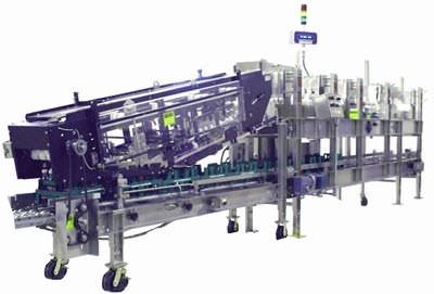 Encajadora vertical - 2650 - Hartness - automática / para botellas / continua