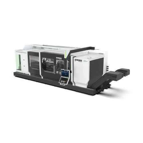 Torno CNC - GR5-A - GEMINIS LATHES, S.A - horizontal / de doble torreta / de alta precisión