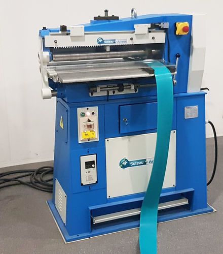 Máquina de corte de cuchilla - T series - Suteau-Anver - para material plástico / para caucho / para espuma