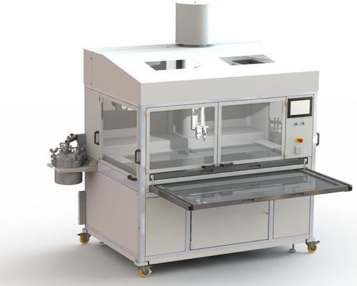 Máquina para aplicación de cola fría - SA 158 - Suteau-Anver - enteramente automática / para cuero