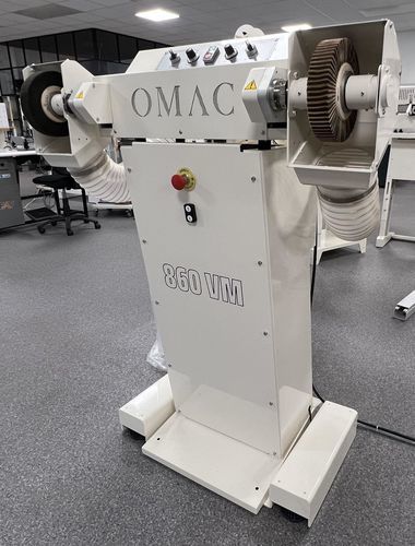 Máquina pulidora para cuero - OMAC 860 VM - Suteau-Anver - industrial / de acabado / de pulido