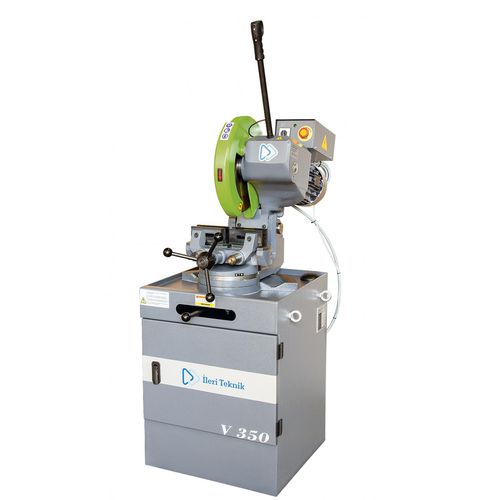 Sierra con mordaza neumática - V 350T - ILERI TEKNIK - circular / ingletadora / para metales