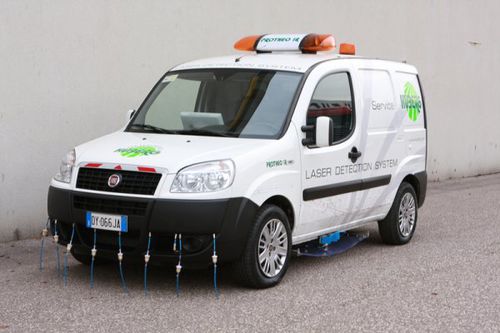 Detector de fugas de infrarrojos - Protheo - Huberg - de metano / móvil / para montaje en vehículo