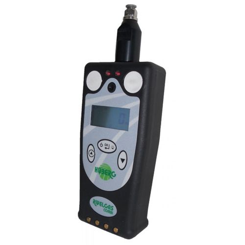 Detector de fugas de gas - Rivelgas - Huberg - portátil / con visualizador digital / por aspiración